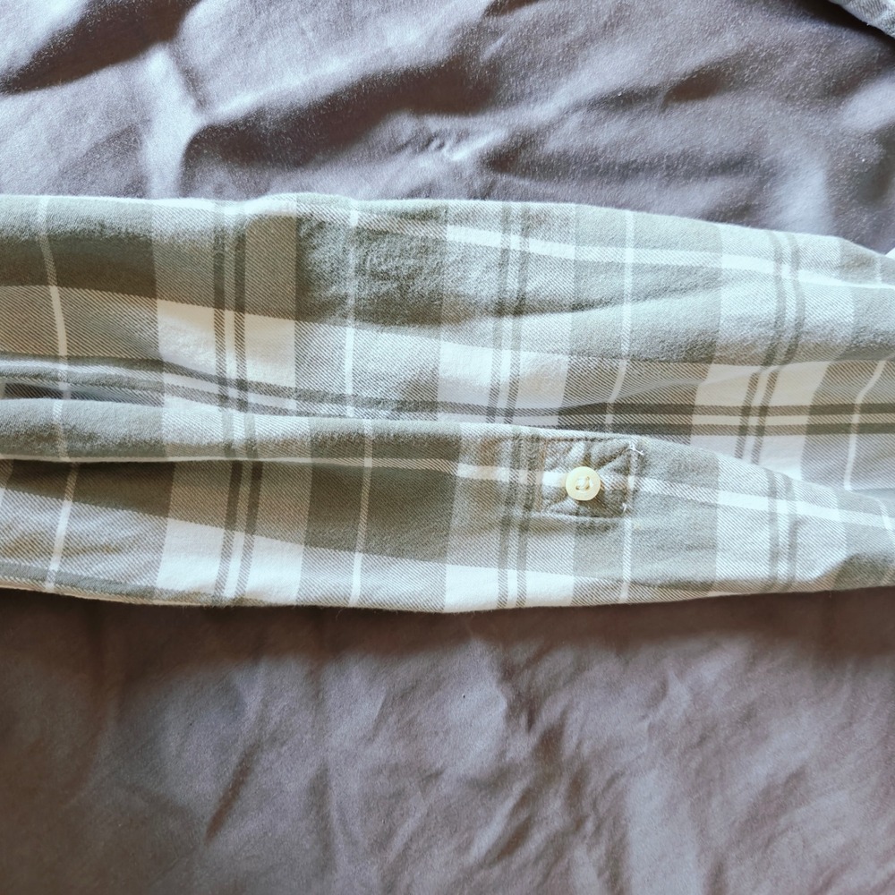 Lauren Ralph Lauren women's Plaid Long Sleeve Button Down Shirt small cotton - Picture 13 of 16